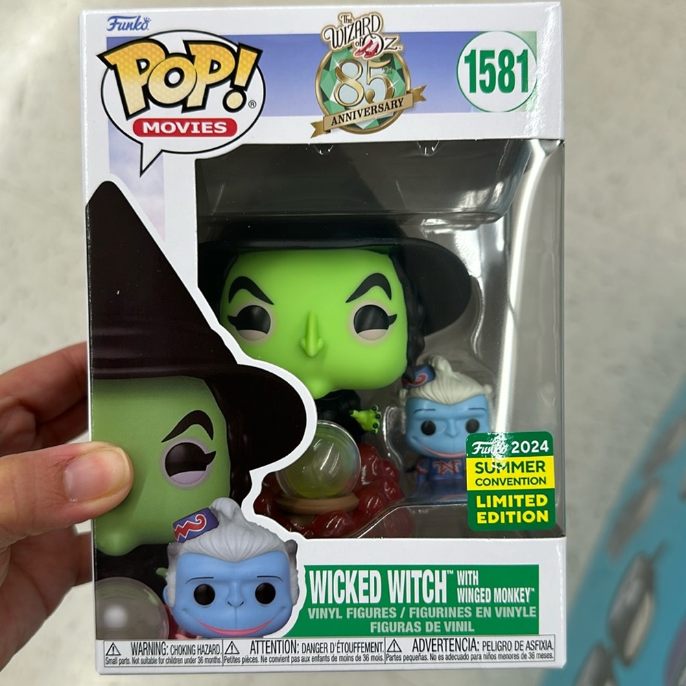 Funko Pop Wicked Witch with winged monkey